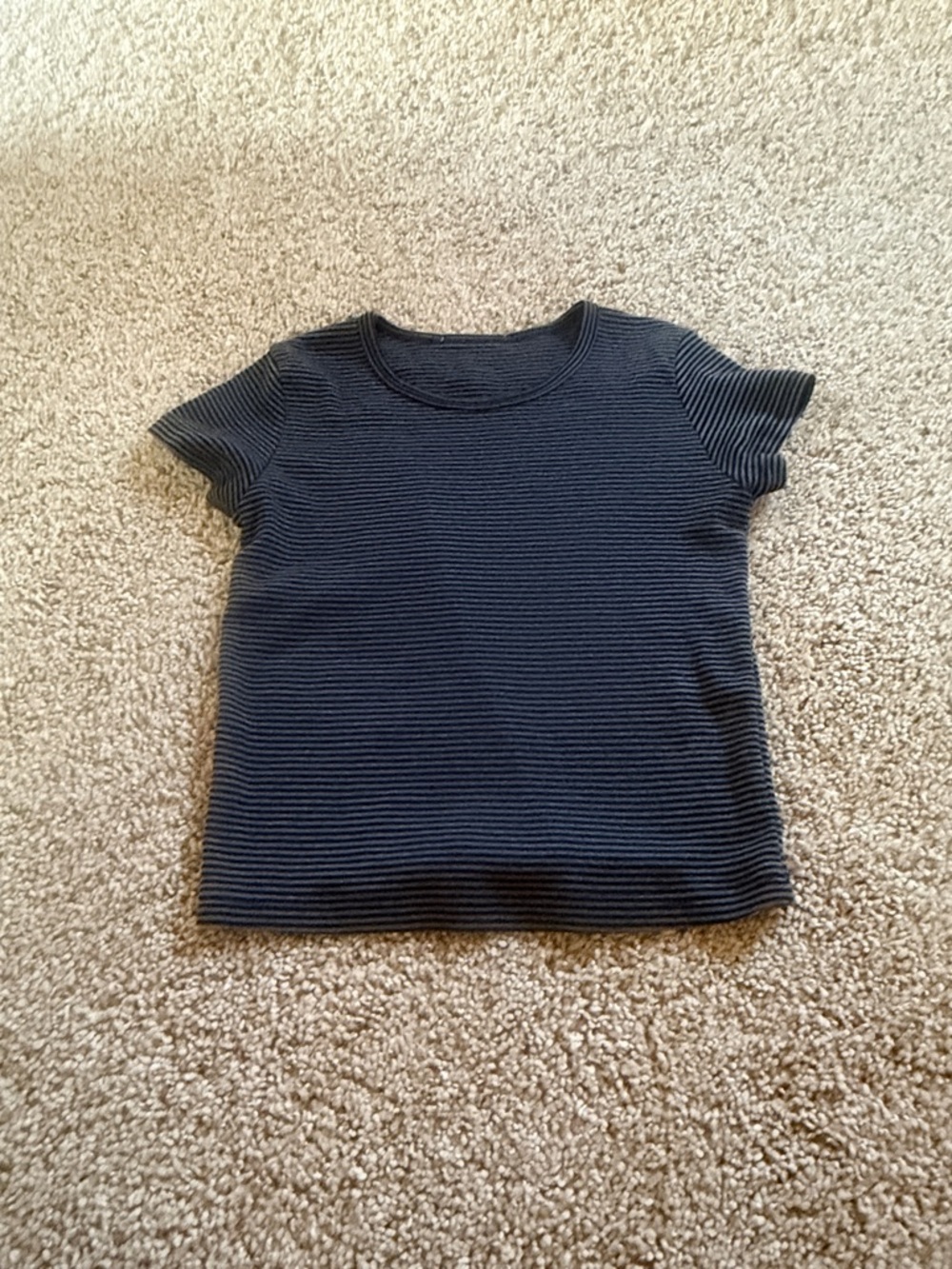 Brandy Melville Striped Short-Sleeve Top